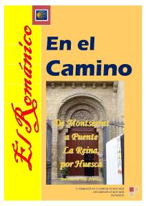 CABECERA EL ROMÁNICO  Cnº Catalán  de Montserrat a Pt.LaReina x Huesca